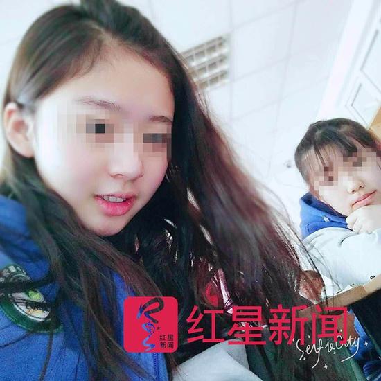 ▲受害女生姚易。  李潔供圖